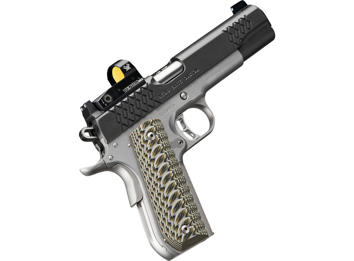 Kimber 1911 Aegis Elite Custom 9mm Pistol with Vortex Venom Red Dot